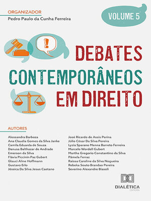 cover image of Debates contemporâneos em Direito, Volume 5